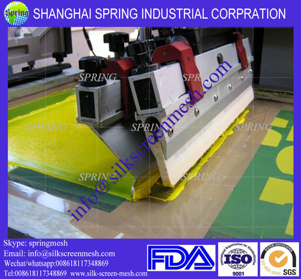 Shanghai SPRING hecha de la pantalla de la impresión de aluminio squeegee manija / porta squeegee / pantalla de la impresión de squeegee manija de aluminio