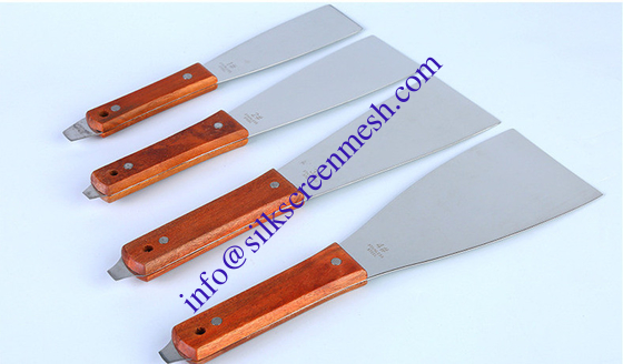 Cuchillo de tinta de acero inoxidable / plástico Cuchillo de tinta de color que coincide con el ajuste de aceite Ajustador de pintura Ajustador de pantalla Equipo de impresión