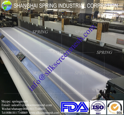 110 malla de serigrafía de Shanghái China -- SPRING fábrica ofrecen ancho máximo 146 pulgadas