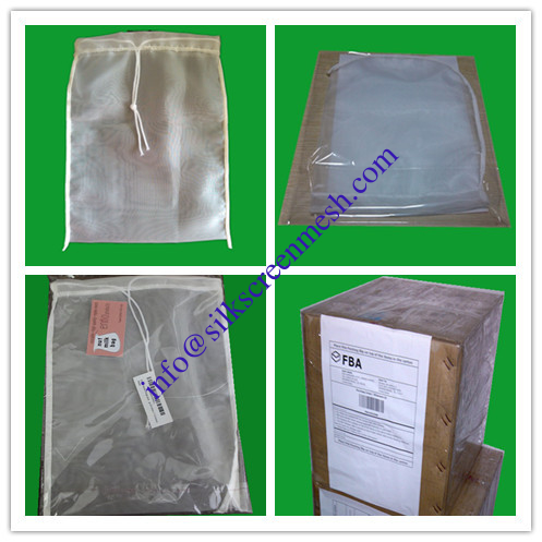 Tejido de malla de nylon como bolsas de filtro de leche traje para la máquina de filtro de leche