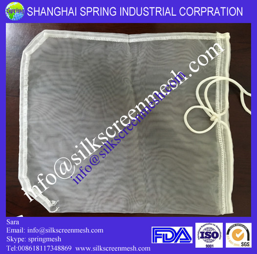 Bolsas de filtro de líquido de agua de acuario de malla de poliéster de nylon de 100 micras/calcetines/bolsas de filtro