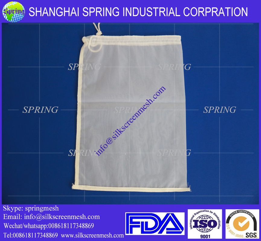 48T-80um ((120 mallas) bolsas de filtro de malla de nylon /mallas de pantalla de seda blanca /mallas de filtro