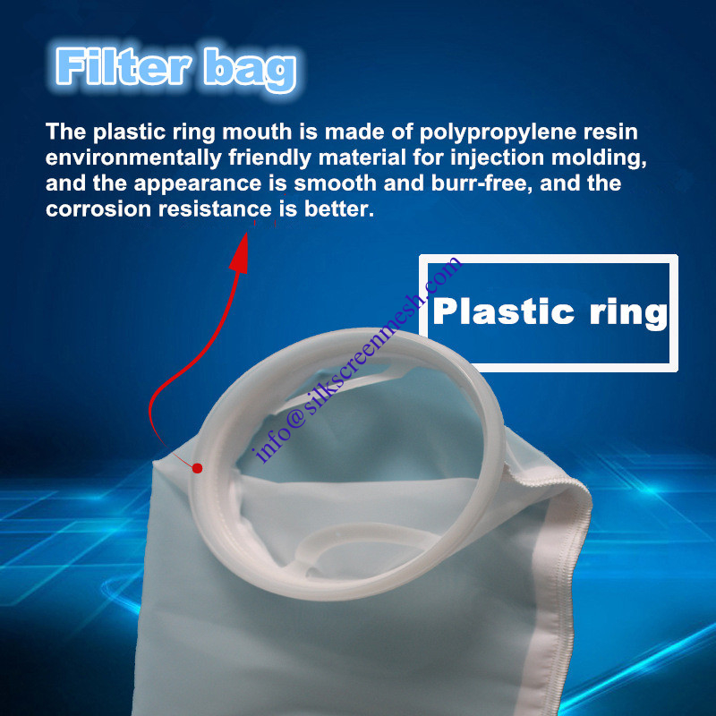 4#saco de filtro de nylon fabricante de saco de filtro líquido pantalla de pintura de revestimiento de filtro saco de filtro de nylon