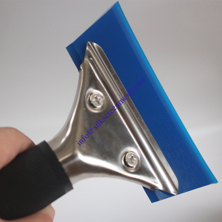 Raspador de carne de res de película de color duro limpiador de película limpiador negro tendón de la carne de res de nieve raspador de papel de aluminio del coche herramienta de mango corto