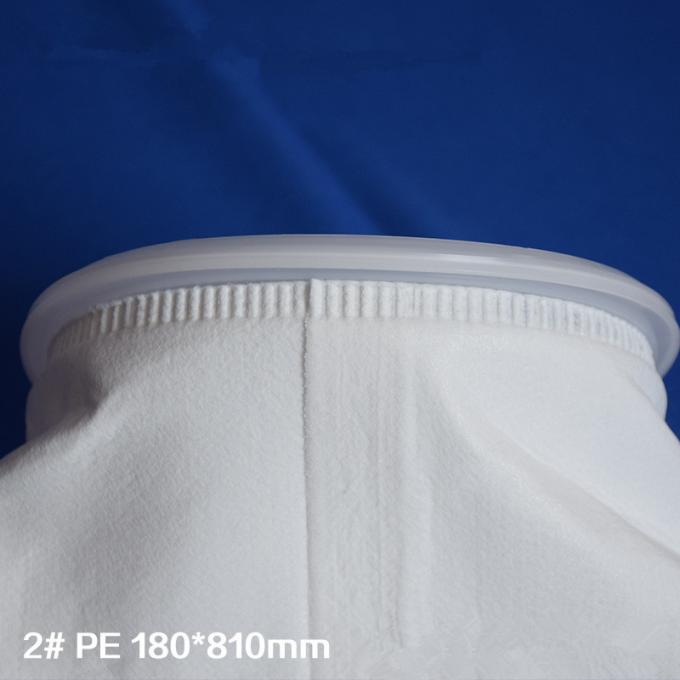 Bolso de filtro de aceite de eliminación de aceite Anillo de acero inoxidable Diseño de costura de múltiples capas Bolso de filtro desengrasado de filtro de alta eficiencia 3
