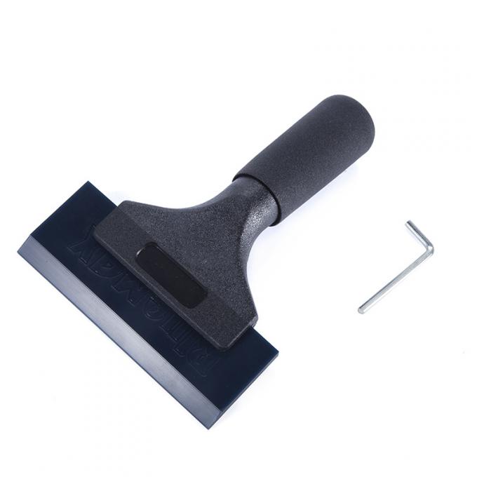 Raspador de carne de res de película de color duro limpiador de película limpiador negro tendón de la carne de res de nieve raspador de papel de aluminio del coche herramienta de mango corto 2