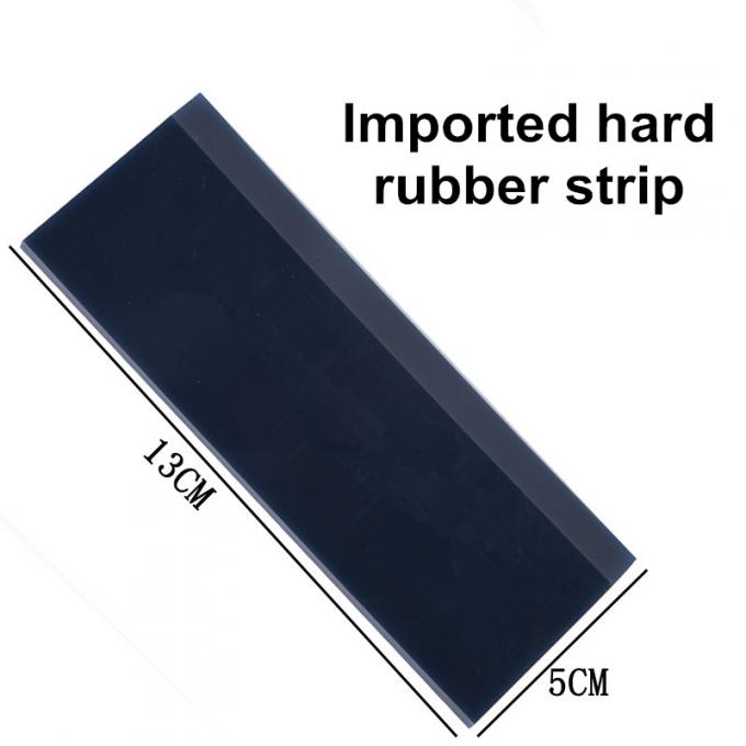 Raspador de carne de res de película de color duro limpiador de película limpiador negro tendón de la carne de res de nieve raspador de papel de aluminio del coche herramienta de mango corto 3