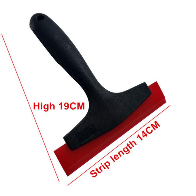 Raspador de carne de res de película de color duro limpiador de película limpiador negro tendón de la carne de res de nieve raspador de papel de aluminio del coche herramienta de mango corto 4