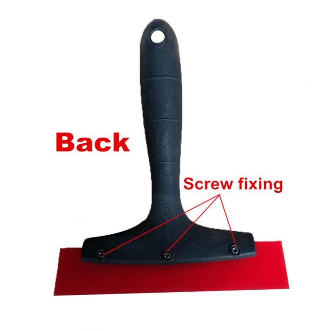 Raspador de carne de res de película de color duro limpiador de película limpiador negro tendón de la carne de res de nieve raspador de papel de aluminio del coche herramienta de mango corto 5